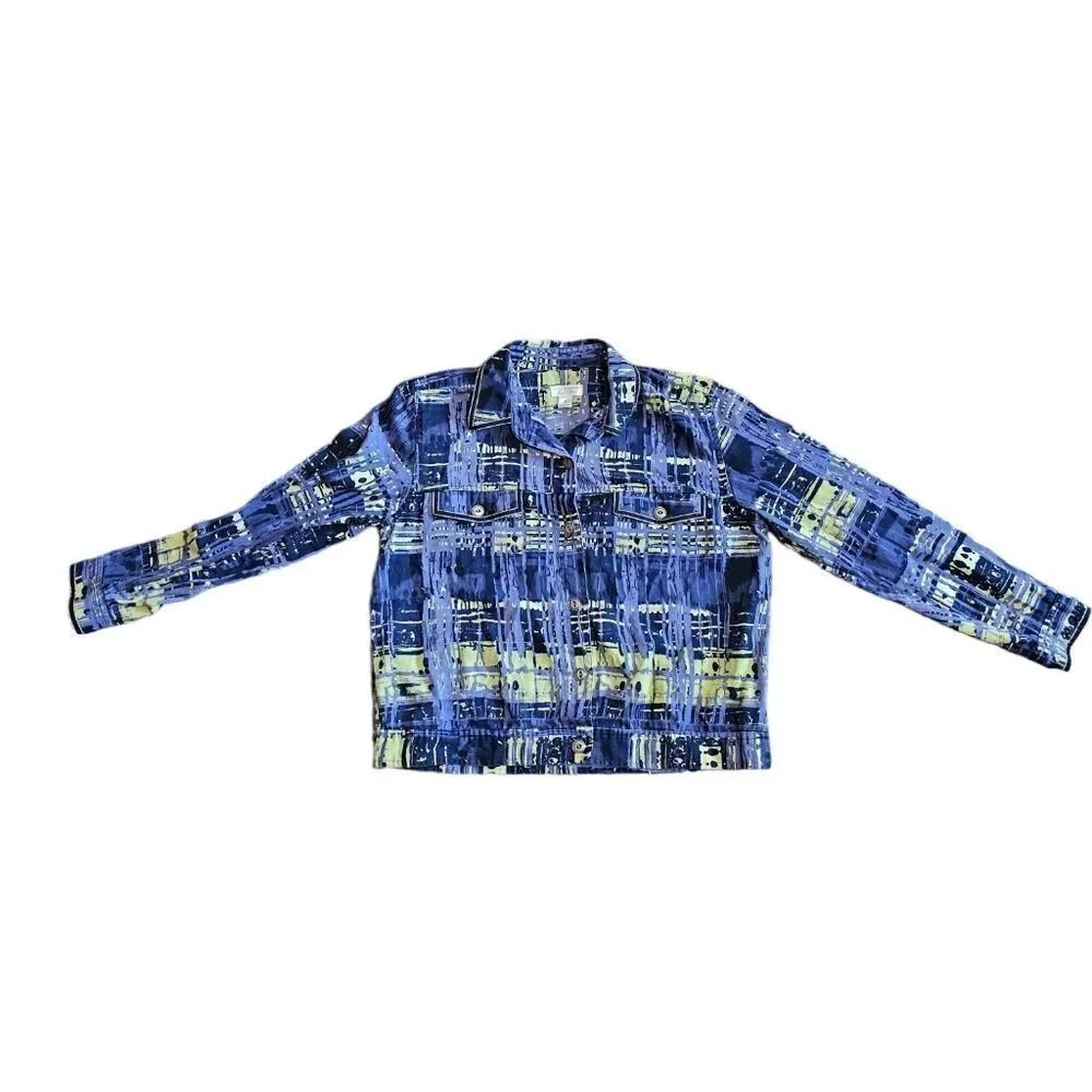 Women's Christopher & Banks Y2K‎ Cotton Shirt Jacket Medium